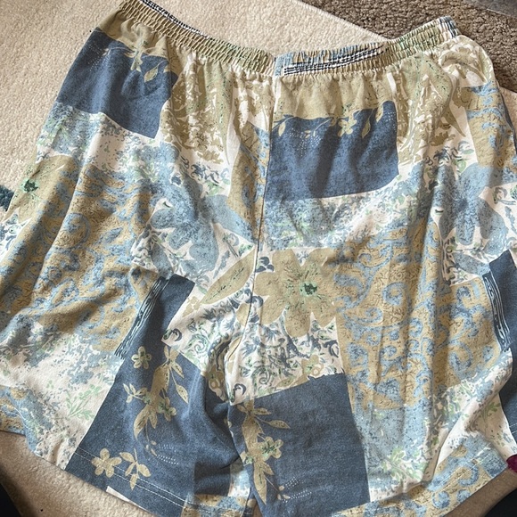 Vintage High Waisted Cotton Shorts 0044 - Picture 2 of 2
